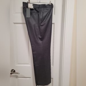 [SOLD] KENNETH COLE REACTION GRAY SHEEN DRESS PANTS SIZE 34/32